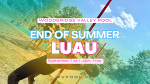 End of summer luau Sept 1 2024