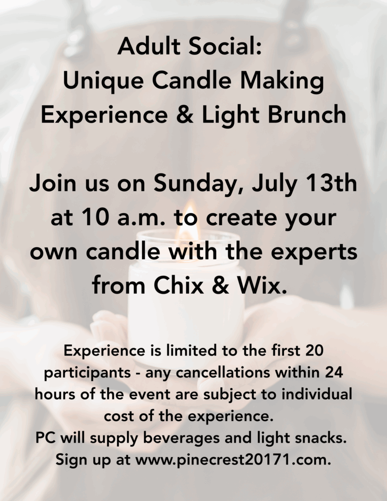Unique Candle Making Experience & Brunch