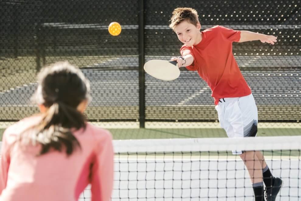 pickleball kid