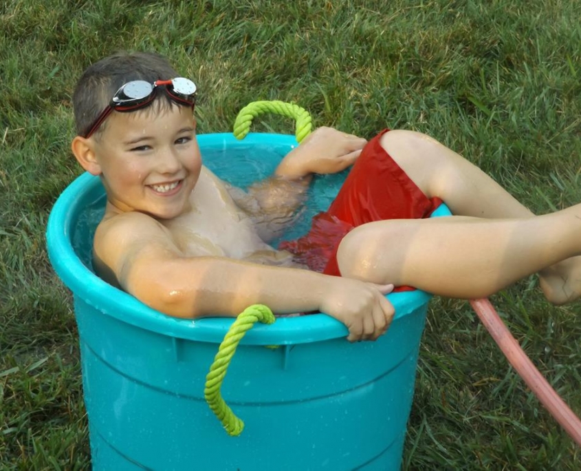 bucket water