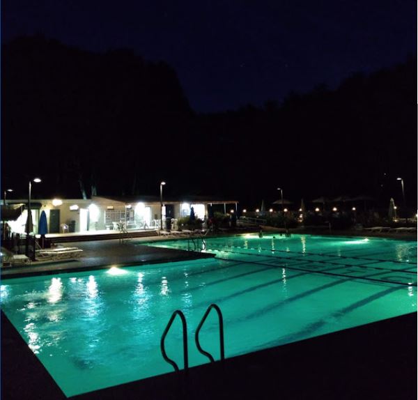 Pool at Night