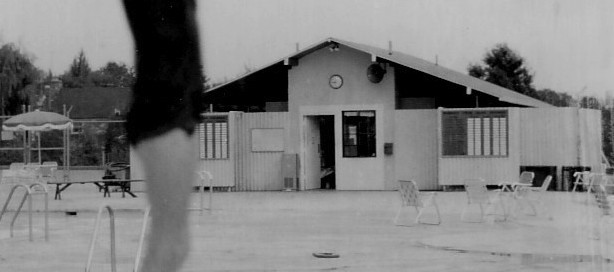 The Original Bathouse in the background