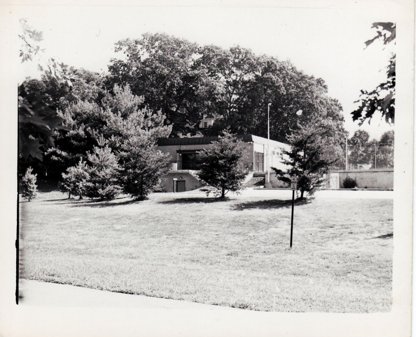 2nd Bathouse as seen from John Marshall Drive
