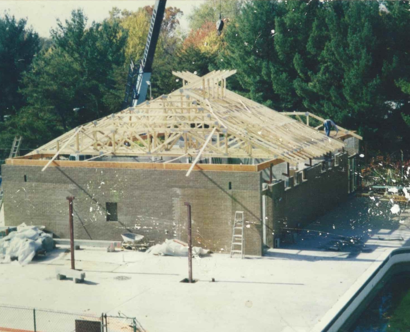 OVL Bathhouse construction Nov 1998