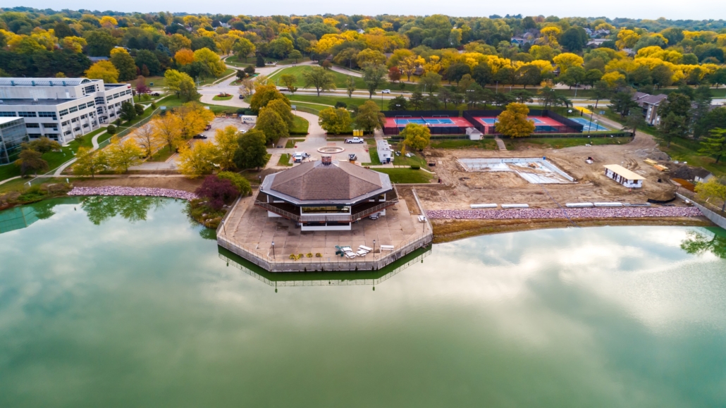 Regency clubhouse drone 1