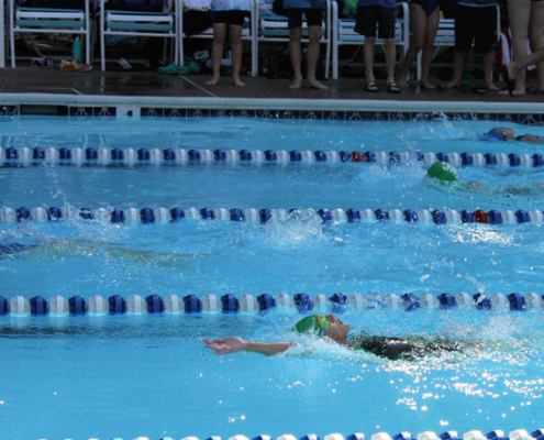 Swim team meet