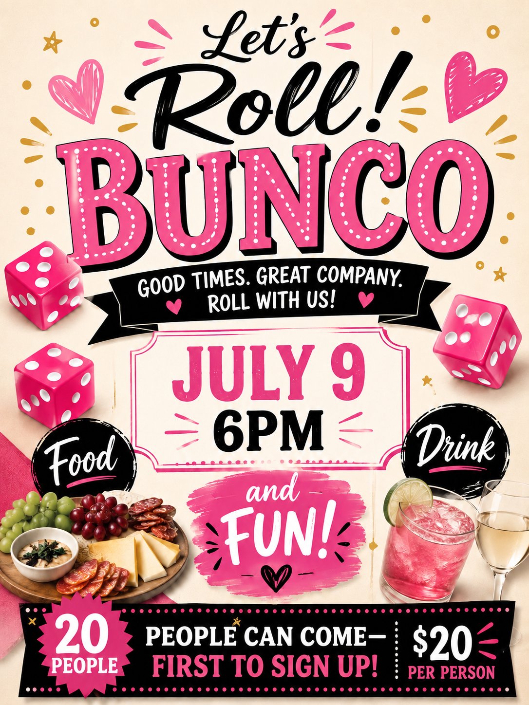 Bunco flyer