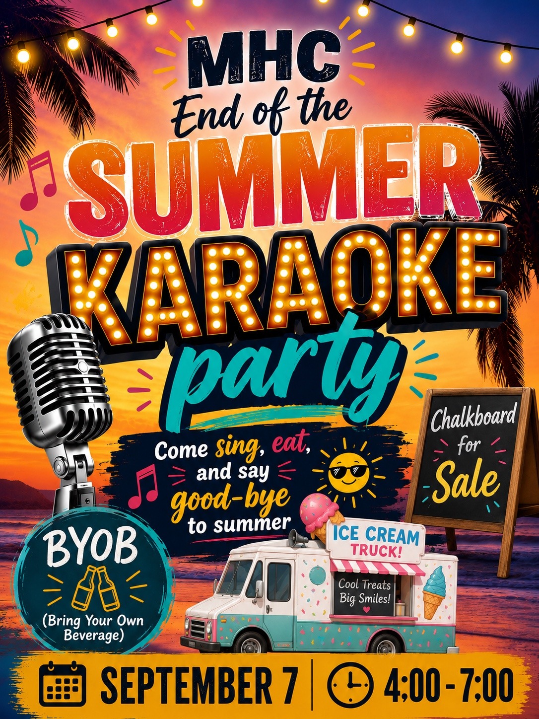End of Summer Karaoke party